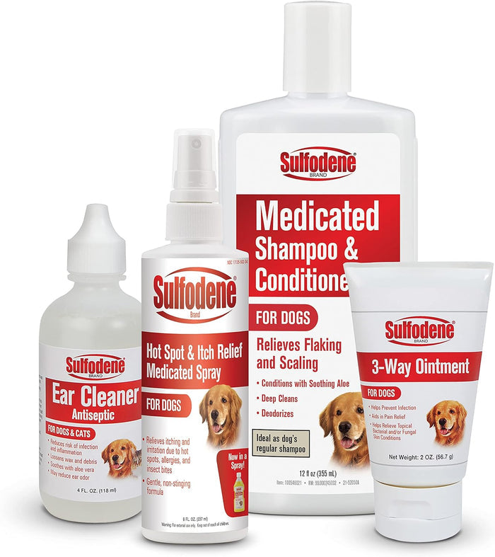Sulfodene 3 - Way Ointment for Dogs, 2 oz - FAA0 - 1 - 8