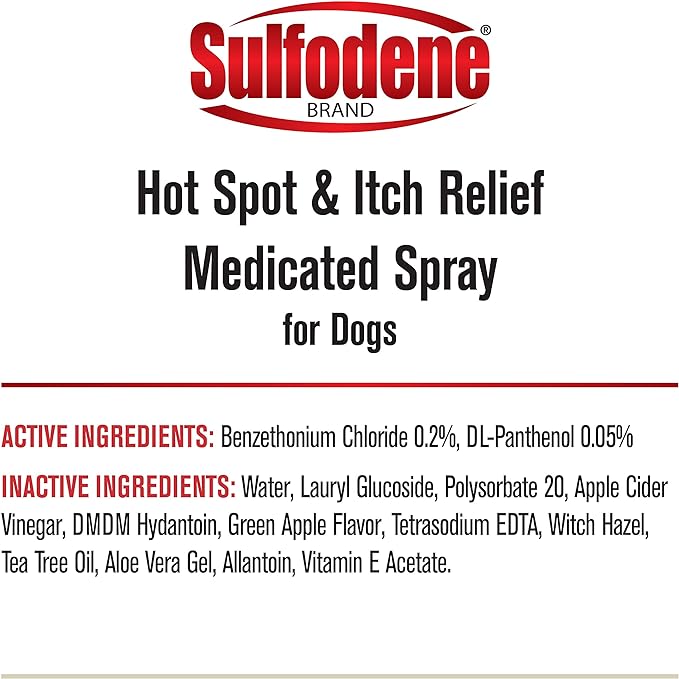 Sulfodene Medicated Hot Spot and Itch Relief, 8 oz - FACC - 2