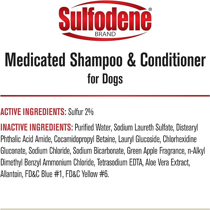 Sulfodene Medicated Shampoo & Conditioner for Dogs - FA20 - 2