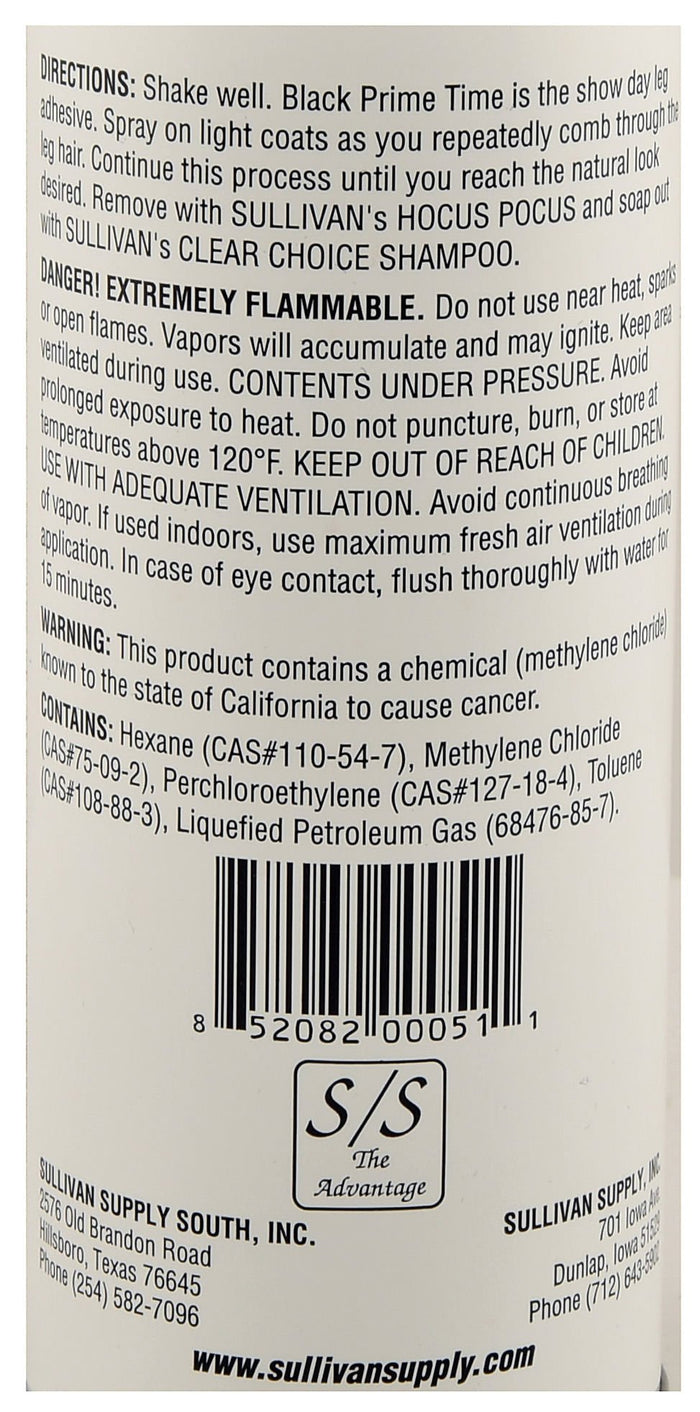 Sullivan's Prime Time Adhesive - HAAP - Sullivan's Prime Time Clear Adhesive,12 oz - 2