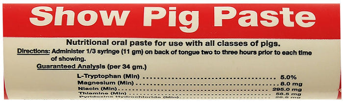 Sullivan's Show Pig Paste - HABD - 6