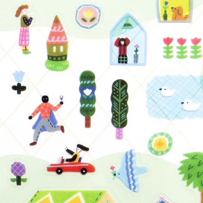 Suzuki Narumi One Day's Town Stickers