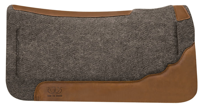 Synergy Contoured EVA Sport Foam Wool Saddle Pad - WLC1CM - 2