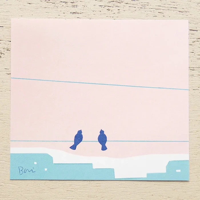 Taku Bannai Bird Memo Block