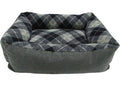 Tartan Plaid Small Pet Lounger (20"x15") Assorted - DK2M - 1