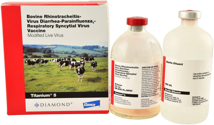 Titanium 5 Cattle Vaccine - A2G2 - 50 Dose - 4