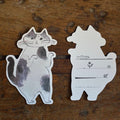 Toraneko Bonbon Cat Cutout Card (D)