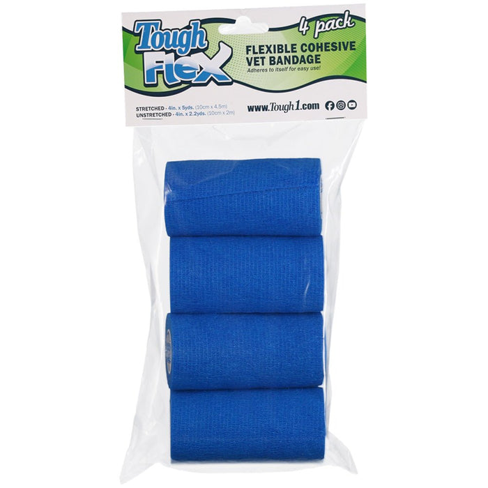 Blue / 4"W x 5 Yards / 4 Pack