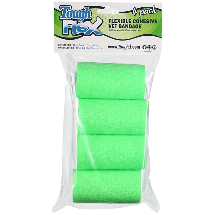 Neon Green / 4"W x 5 Yards / 4 Pack
