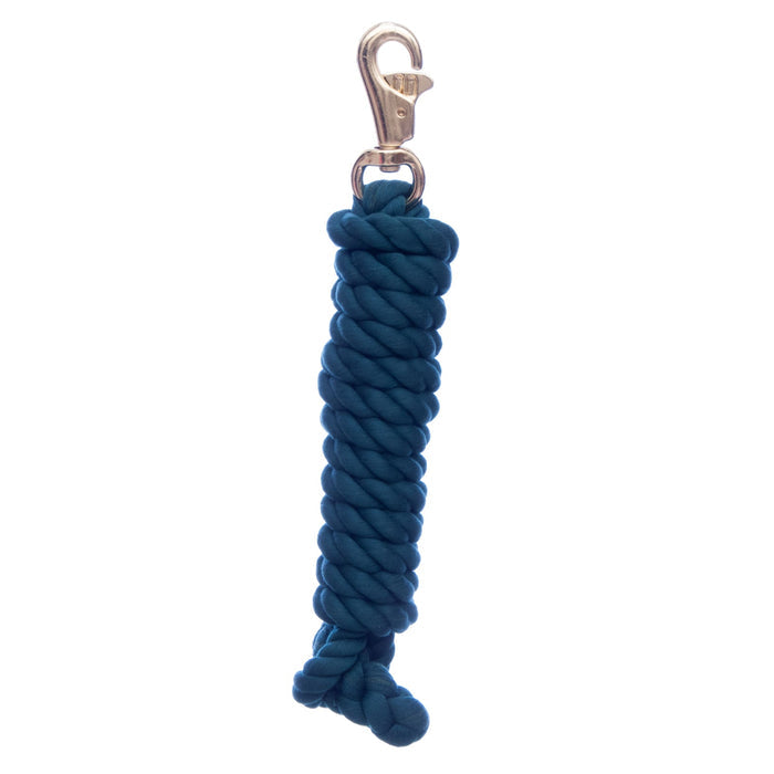 Tough1 Braided Cotton Horse Lead Rope with Trigger Bull Snap, 8.5' - JTIFF - Purple - 2
