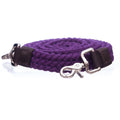 Tough1 Cotton Roping Rein, 7' - JTIBB - Purple - 1