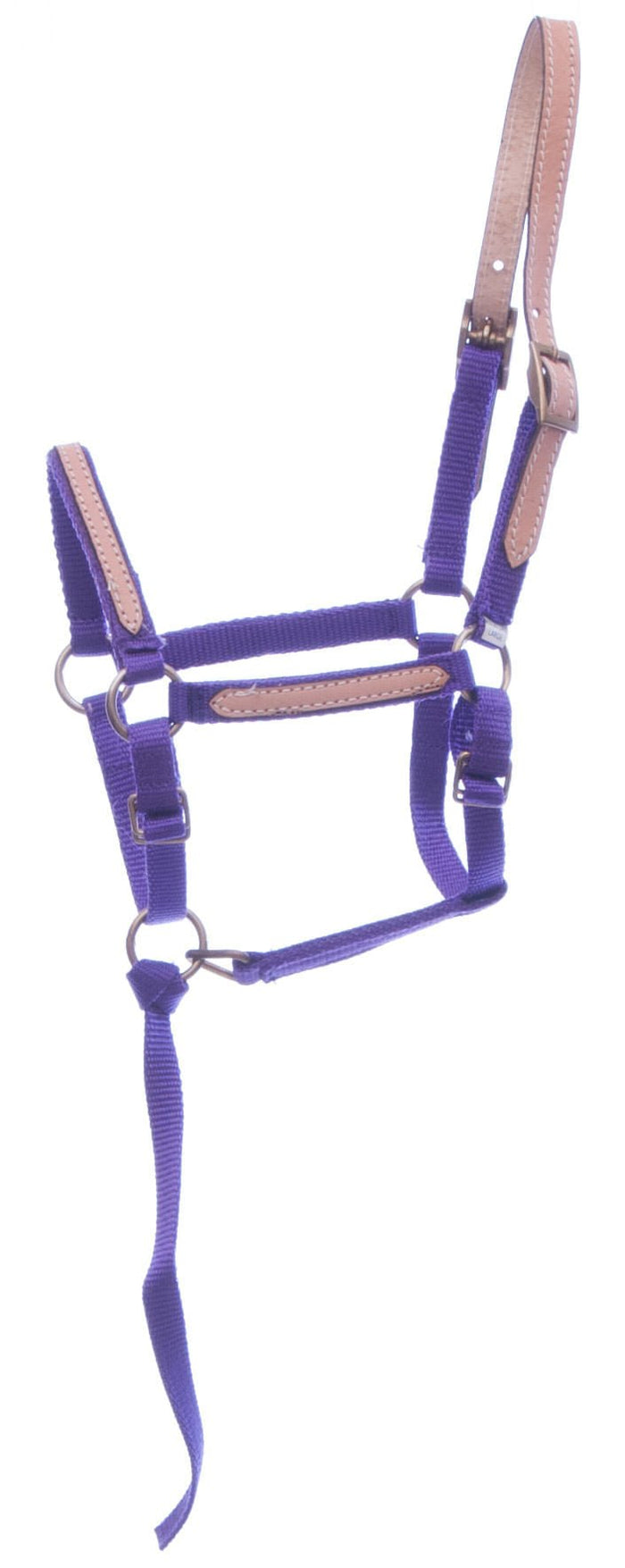 Tough1 Miniature Nylon Breakaway Halter, Large - JTIFB - Purple - 2