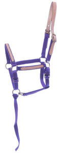 Tough1 Miniature Nylon Breakaway Halter, Large - JTIFB - Purple - 2
