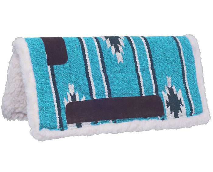 Tough1 Miniature Sierra Saddle Pad, 19" x 19" - JTIACZ - Teal - 1