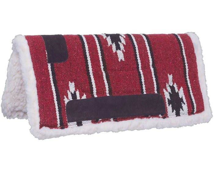 Tough1 Miniature Sierra Saddle Pad, 19" x 19" - JTIADA - Red - 7