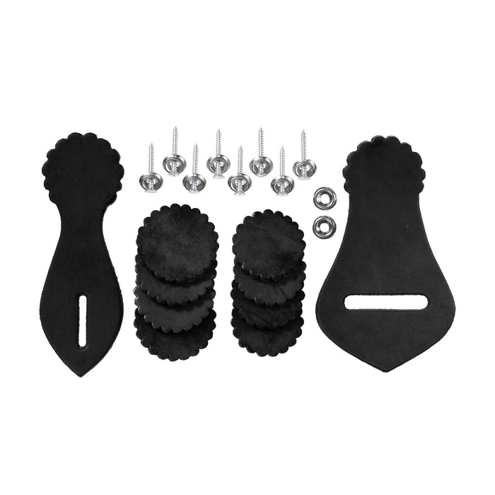 Tought1 Saddle Repair Kit, 20 Piece - JTISK - Black - 1
