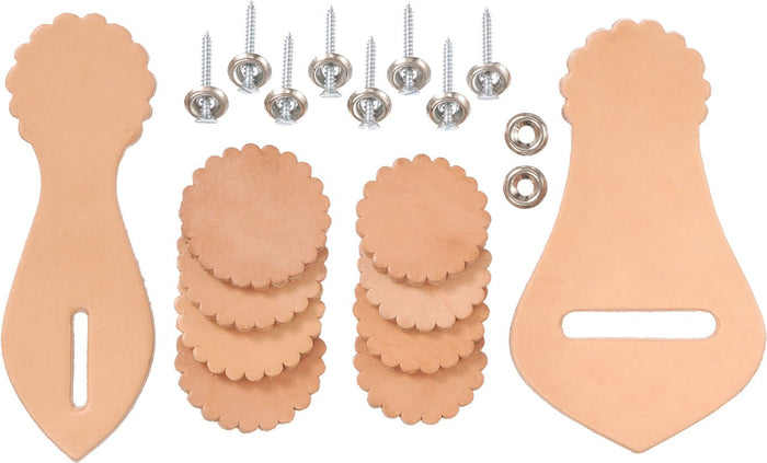 Tought1 Saddle Repair Kit, 20 Piece - JTISL - Light - 2