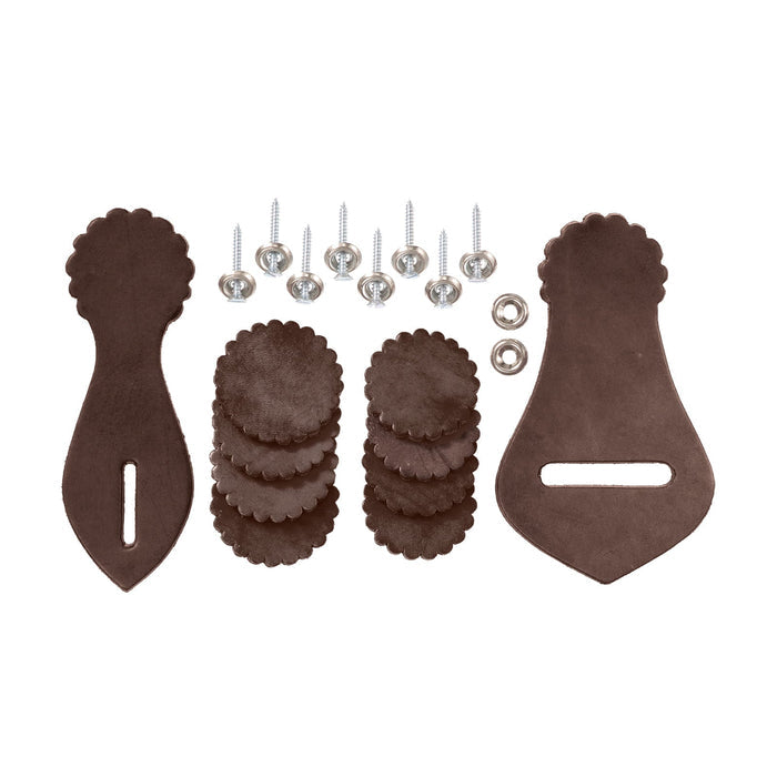 Tought1 Saddle Repair Kit, 20 Piece - JTISM - Dark - 3