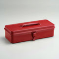 Toyo Steel Toolbox with Top Handle and Flat Lid | T-320 | Asst Colors