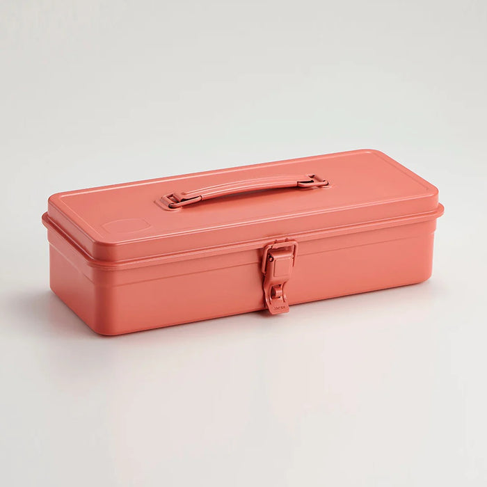 Toyo Steel Toolbox with Top Handle and Flat Lid | T-320 | Asst Colors