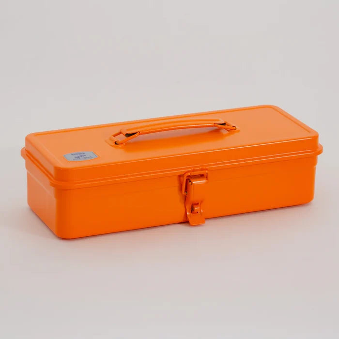 Toyo Steel Toolbox with Top Handle and Flat Lid | T-320 | Asst Colors