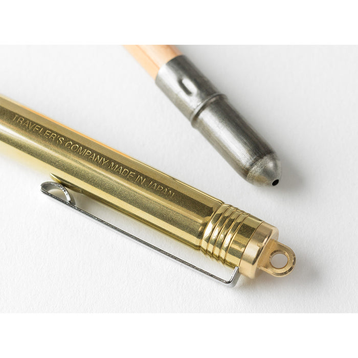 Traveler's Brass Ballpoint Pen