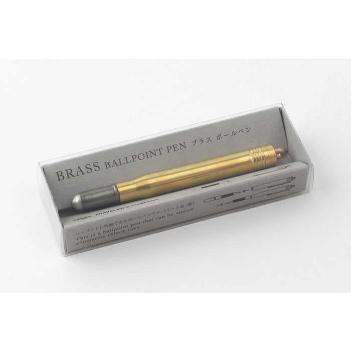 Traveler's Brass Ballpoint Pen