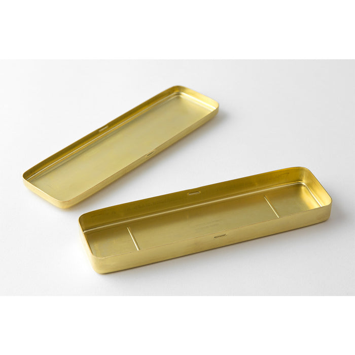 Traveler's Brass Pen Case