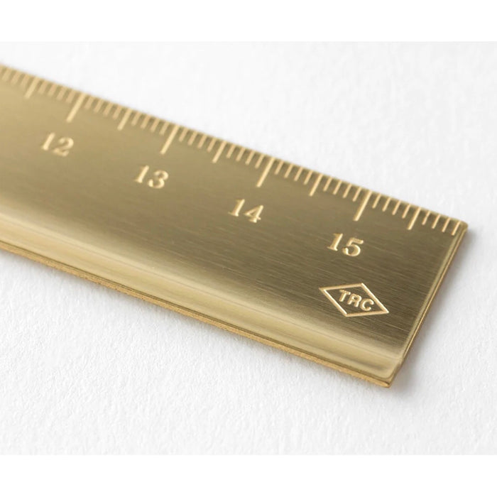 Traveler's Brass Ruler