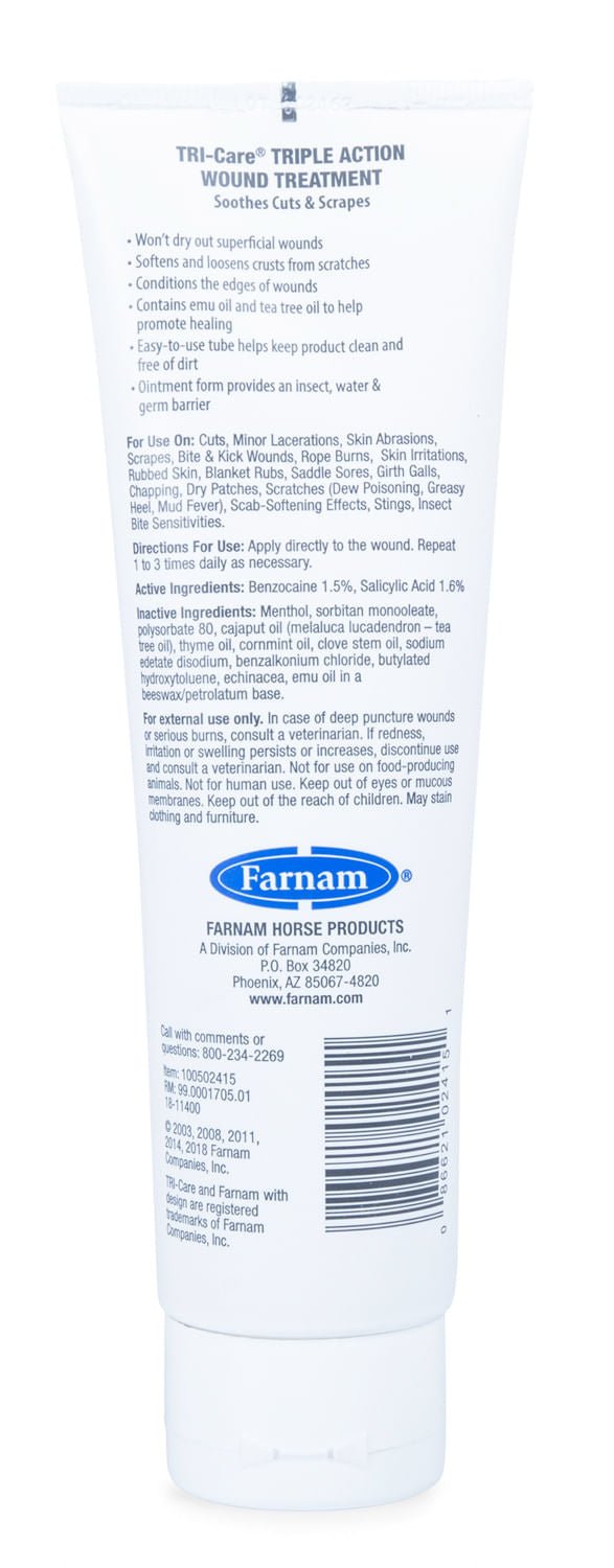 Tri - Care Triple Action Wound Treatment - FATT - 14 oz TRI - Care - 3