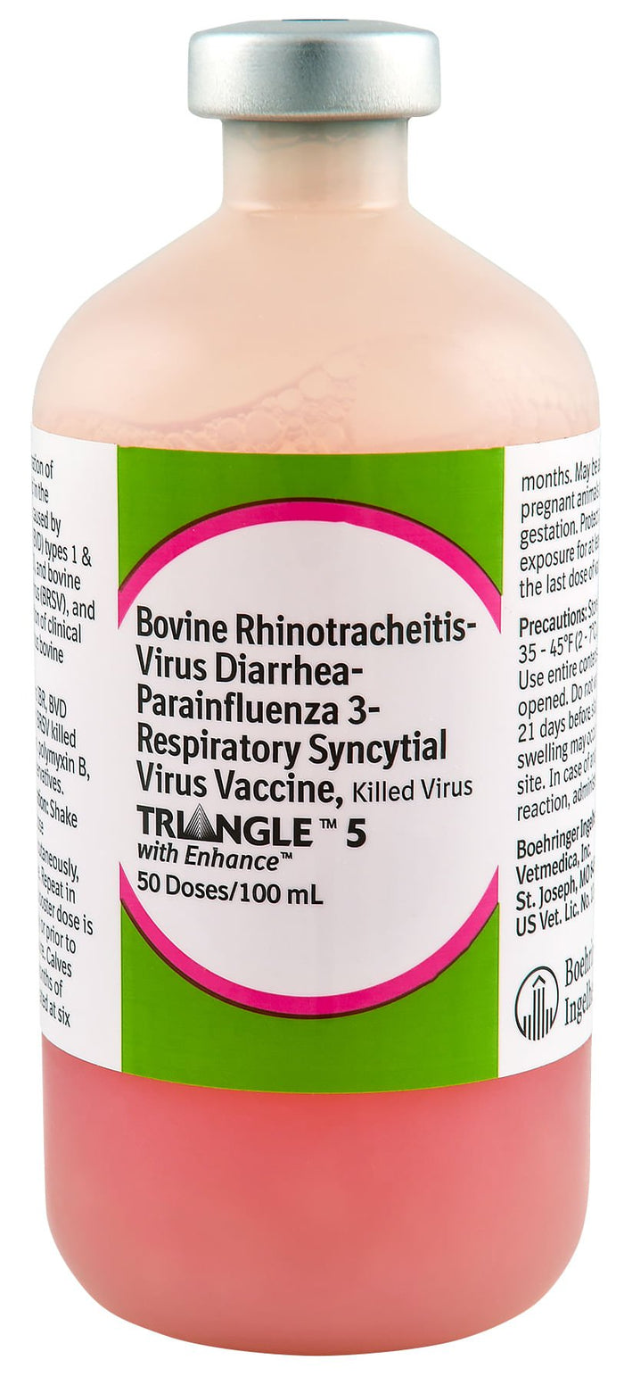 Triangle 5 Cattle Vaccine - F7H4 - 50 Dose - 2