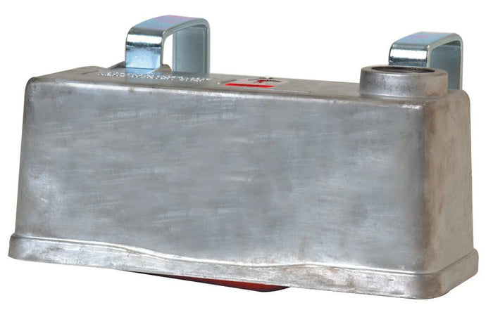 Trough - O - Matic Stock Tank Float Valve with Aluminum Housing - M31BT - Silver - 1