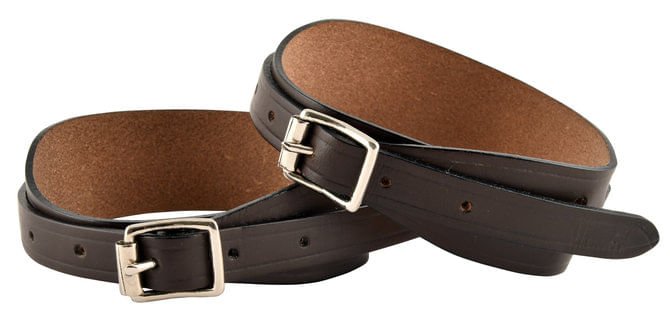 TuffRider Children's Garter Straps - J0AKD - Brown - Medium - 4
