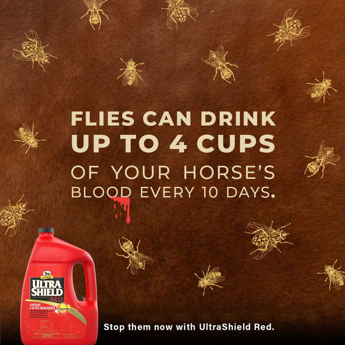 UltraShield Red Insecticide & Repellent - Y1US - 32 oz - 6