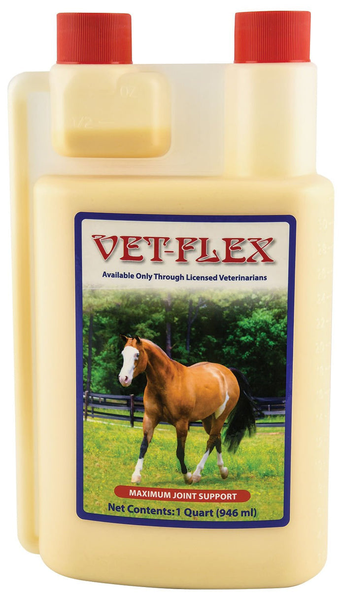Vet - Flex Liquid Joint Supplement for Horses, 32 oz - VED1B - 1