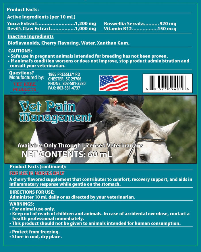 Vet Pain Management - VED1D - 2