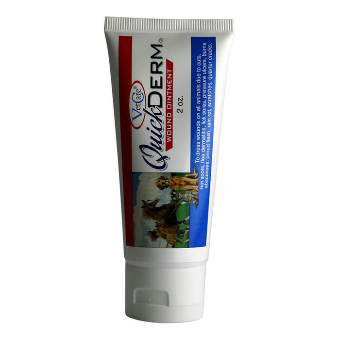 VetCare QuickDerm Wound Ointment, 2 oz - 014QD-2 - pleasant; non - medicinal - 2 oz, Ointment - 1