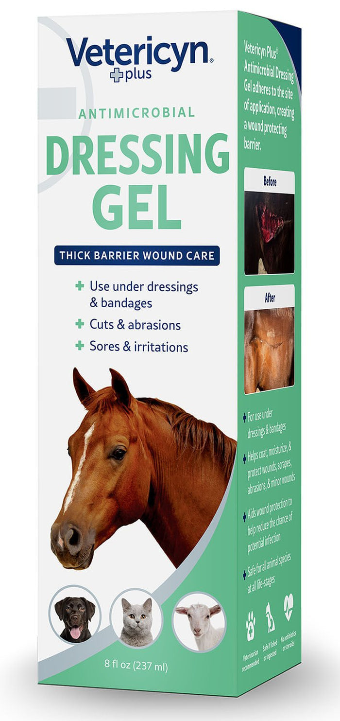 Vetericyn Plus Antimicrobial Dressing Gel, 8 oz - LAN1R - 8oz - 2
