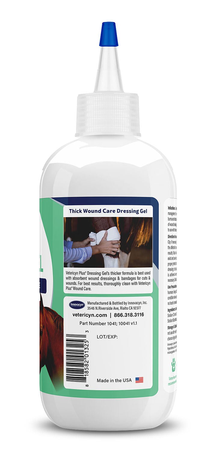 Vetericyn Plus Antimicrobial Dressing Gel, 8 oz - LAN1R - 8oz - 6