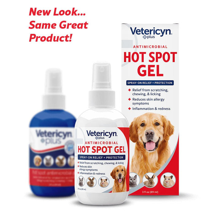 Vetericyn Plus Antimicrobial Hot Spot Gel, 3 oz - LANAJ - 3