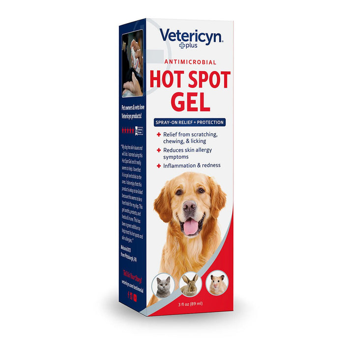 Vetericyn Plus Antimicrobial Hot Spot Gel, 3 oz - LANAJ - 4