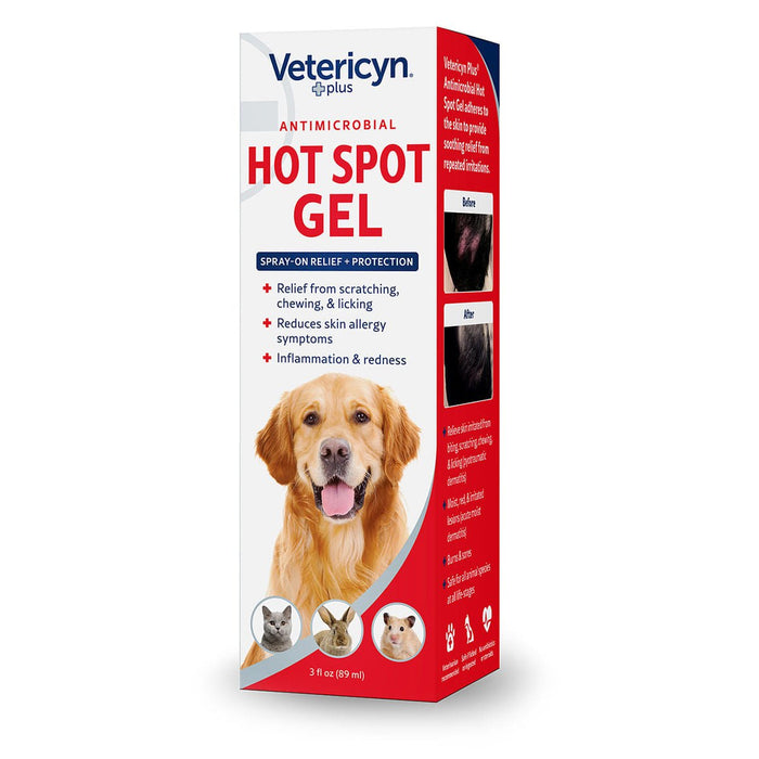 Vetericyn Plus Antimicrobial Hot Spot Gel, 3 oz - LANAJ - 6