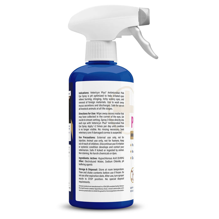 Vetericyn Plus Antimicrobial Pinkeye Spray, 16 oz - LANV3 - 2