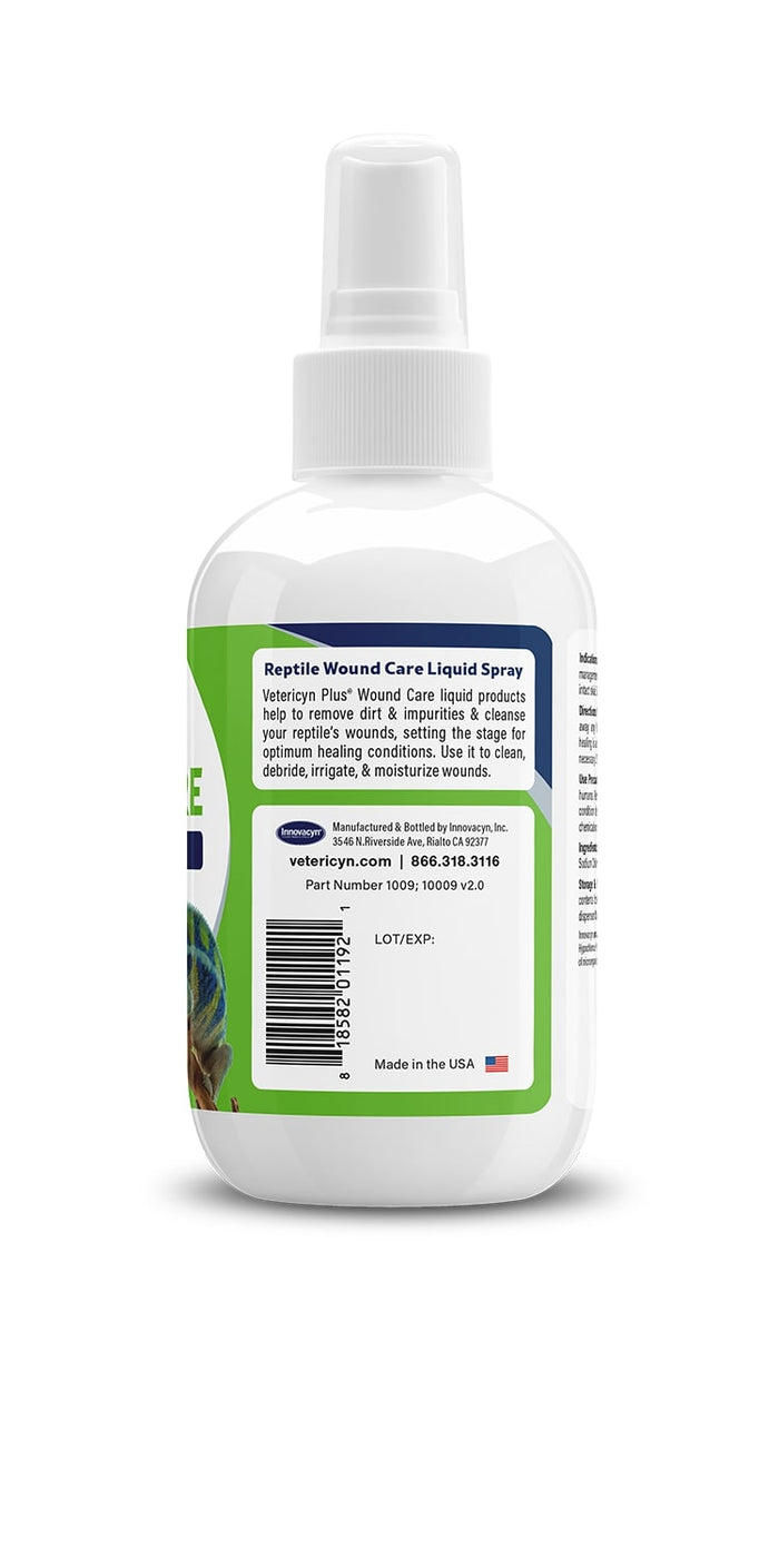Vetericyn Reptile Antimicrobial Wound & Skin Care, 3 oz - LAN1U - Clear - 3oz - 4