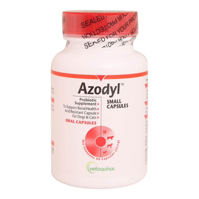 Vetoquinol Azodyl Probiotic Supplement for Dogs & Cats, 90 Capsules - 015VET01-90 - 90 ct - 1