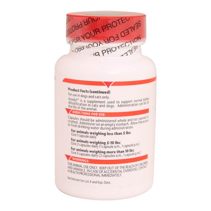Vetoquinol Azodyl Probiotic Supplement for Dogs & Cats, 90 Capsules - 015VET01-90 - 90 ct - 3