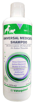 Vet Solutions Universal Medicated Shampoo, 16 fl oz - 013VS-01 - 16 oz - 1