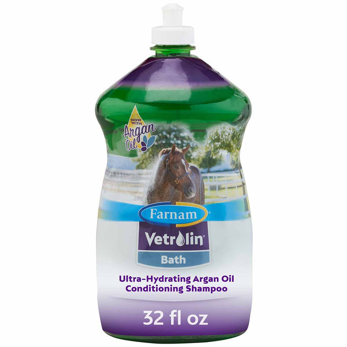 Vetrolin Bath Conditioning Shampoo for Dogs & Horses - FAVG - Vetrolin Bath, 32 oz - 1