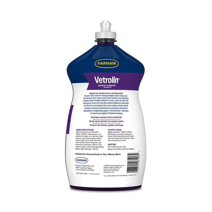 Vetrolin White 'N Brite Shampoo - FASC - 2