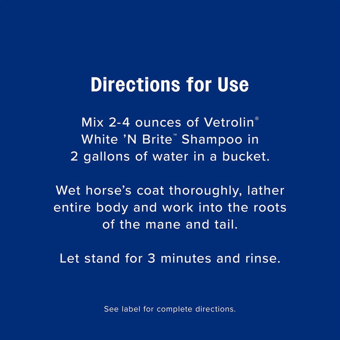 Vetrolin White 'N Brite Shampoo - FASC - 8